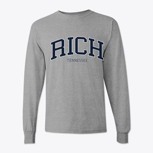 Rich Tennessee Traditional Classic Long Sleeve T-Shirt