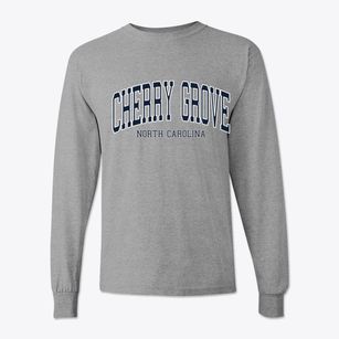 Cherry Grove North Carolina Traditional Classic Long Sleeve T-Shirt