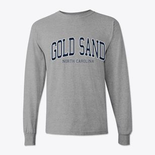 Gold Sand North Carolina Traditional Classic Long Sleeve T-Shirt