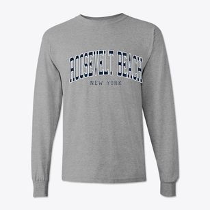 Roosevelt Beach New York Traditional Classic Long Sleeve T-Shirt