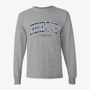Crescent View Tennessee Traditional Classic Long Sleeve T-Shirt