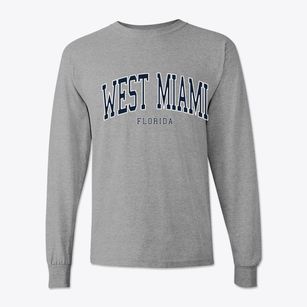 West Miami Florida Traditional Classic Long Sleeve T-Shirt