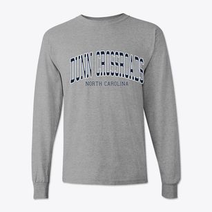 Dunn Crossroads North Carolina Traditional Classic Long Sleeve T-Shirt
