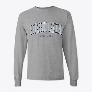Squassux Landing New York Traditional Classic Long Sleeve T-Shirt