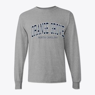 Orange Grove North Carolina Traditional Classic Long Sleeve T-Shirt