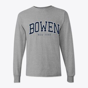 Bowen New York Traditional Classic Long Sleeve T-Shirt