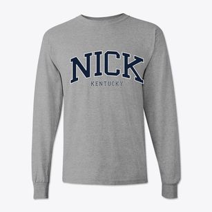 Nick Kentucky Traditional Classic Long Sleeve T-Shirt