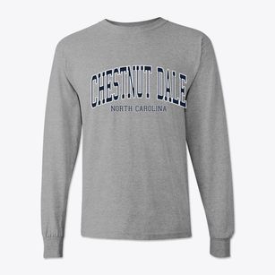 Chestnut Dale North Carolina Traditional Classic Long Sleeve T-Shirt