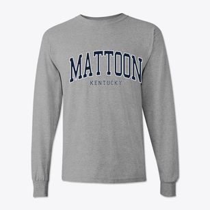 Mattoon Kentucky Traditional Classic Long Sleeve T-Shirt