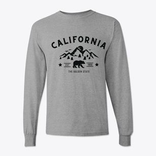  California Mountain Classic Long Sleeve T-Shirt
