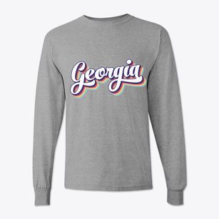  Georgia Retro Candy Vibes Classic Long Sleeve T-Shirt