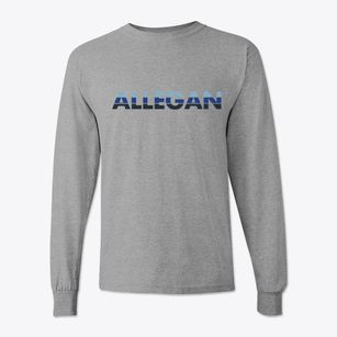 Allegan Michigan Cool Breeze Classic Long Sleeve T-Shirt