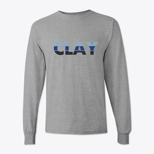 Clay Pennsylvania Cool Breeze Classic Long Sleeve T-Shirt