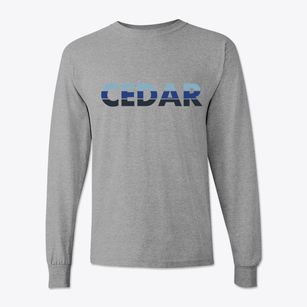 Cedar Michigan Cool Breeze Classic Long Sleeve T-Shirt