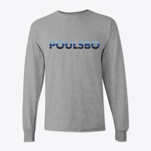 Poulsbo Washington Cool Breeze Classic Long Sleeve T-Shirt
