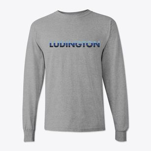 Ludington Michigan Cool Breeze Classic Long Sleeve T-Shirt