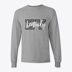  Kentucky Leopard Text Classic Long Sleeve T-Shirt