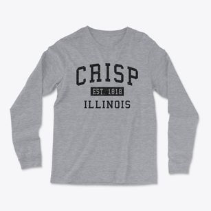 Crisp Illinois Classic Established Light Soft Long Sleeve T-Shirt