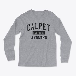 Calpet Wyoming Classic Established Light Soft Long Sleeve T-Shirt