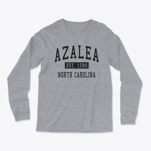Azalea North Carolina Classic Established Light Soft Long Sleeve T-Shirt