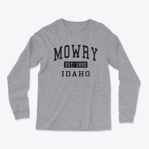 Mowry Idaho Classic Established Light Soft Long Sleeve T-Shirt