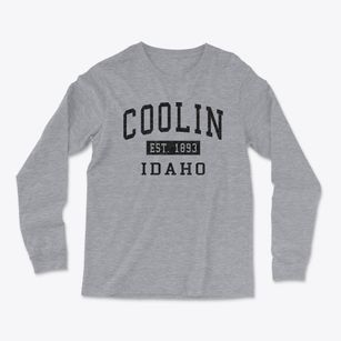Coolin Idaho Classic Established Light Soft Long Sleeve T-Shirt