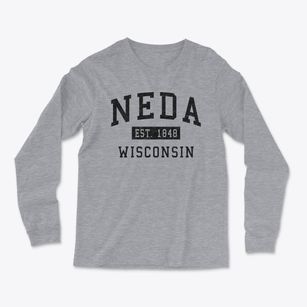 Neda Wisconsin Classic Established Light Soft Long Sleeve T-Shirt