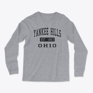 Yankee Hills Ohio Classic Established Light Soft Long Sleeve T-Shirt