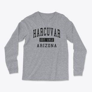 Harcuvar Arizona Classic Established Light Soft Long Sleeve T-Shirt