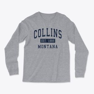 Collins Montana Classic Established Light Soft Long Sleeve T-Shirt