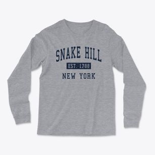Snake Hill New York Classic Established Light Soft Long Sleeve T-Shirt