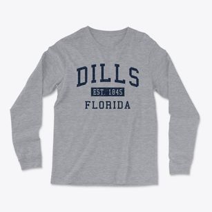 Dills Florida Classic Established Light Soft Long Sleeve T-Shirt