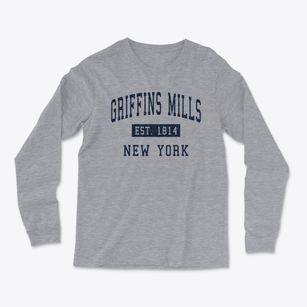 Griffins Mills New York Classic Established Light Soft Long Sleeve T-Shirt
