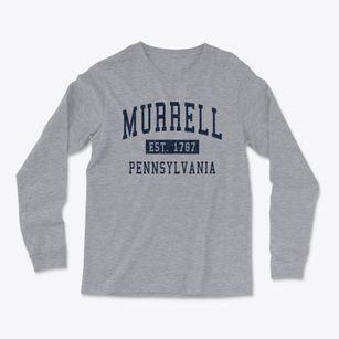 Murrell Pennsylvania Classic Established Light Soft Long Sleeve T-Shirt