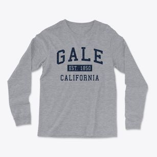 Gale California Classic Established Light Soft Long Sleeve T-Shirt