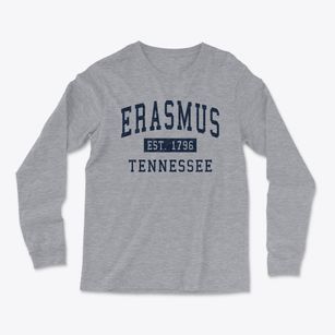 Erasmus Tennessee Classic Established Light Soft Long Sleeve T-Shirt