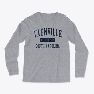 Varnville South Carolina Classic Established Light Soft Long Sleeve T-Shirt