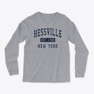 Hessville New York Classic Established Light Soft Long Sleeve T-Shirt