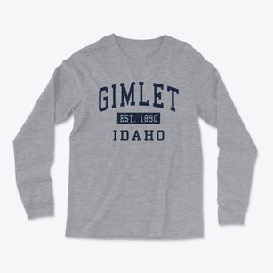 Gimlet Idaho Classic Established Light Soft Long Sleeve T-Shirt
