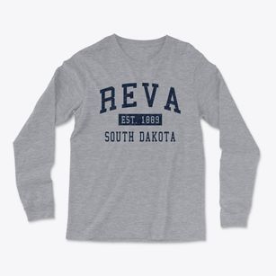 Reva South Dakota Classic Established Light Soft Long Sleeve T-Shirt