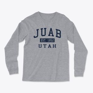 Juab Utah Classic Established Light Soft Long Sleeve T-Shirt