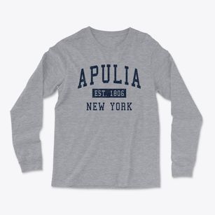 Apulia New York Classic Established Light Soft Long Sleeve T-Shirt