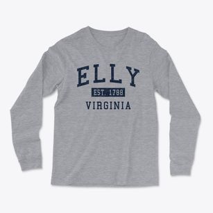 Elly Virginia Classic Established Light Soft Long Sleeve T-Shirt