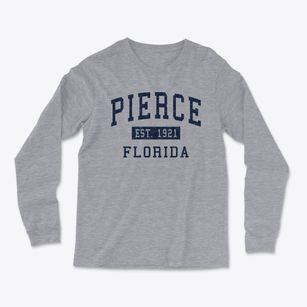 Pierce Florida Classic Established Light Soft Long Sleeve T-Shirt