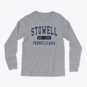 Stowell Pennsylvania Classic Established Light Soft Long Sleeve T-Shirt