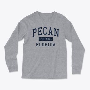 Pecan Florida Classic Established Light Soft Long Sleeve T-Shirt