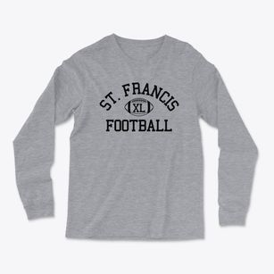 Saint Francis De Sales School Classic Football Light Soft Long Sleeve T-Shirt
