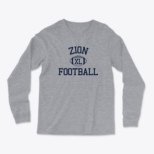 Zion Lutheran School Classic Football Light Soft Long Sleeve T-Shirt