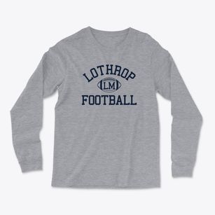 Lothrop Magnet Center Classic Football Light Soft Long Sleeve T-Shirt