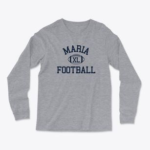 Maria Montessori School Classic Football Light Soft Long Sleeve T-Shirt